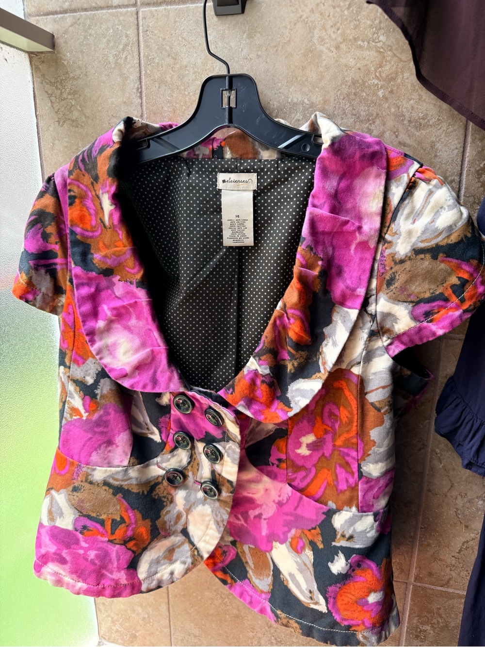 Anthropologie Classic Blouses Lithe Odille Elevenses Sizes 10 12 14 Old School - Picture 6 of 14